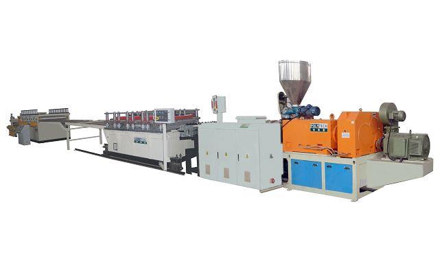 4.wpc floor sheet making machine line(001)